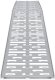 vidaXL Rampy załadunkowe 2 pcs Srebrny 222 x 29 x 14 cm Aluminium 5