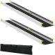 vidaXL Rampy dla wózków 2 pcs Czarny 152 x 19 x 5,5 cm Aluminium 2