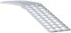 vidaXL Srebrna aluminiowa rampa załadunkowa 230 x 44 x 13 cm 4
