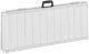 vidaXL Rampa dla wózka inwalidzkiego Srebrny 92 x 73,5 x 5 cm 5