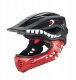 RockBros Kask TT-32006 Shark dziecięcy z odpinaną szczęką rozmiar S (48-52) - czarny 4