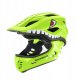 RockBros Kask rowerowy TT-32004 Shark dziecięcy z odpinaną szczęką rozmiar M (54-58) - zielony 4