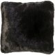 Spod Igły i Nitki Poszewka futro OSLO 40x40 czarna 1