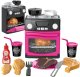 Kuchenka Zabawkowa Z Piekarnikiem Jedzenie Światła Dźwięki Różowa 3