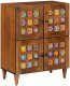 vidaXL Bufet z drzwiami orzech włoski 60 x 33,5 x 75 cm Drewno mango 1