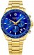 Zegarek Giewont Zegarek Męski Chronograph Sapphire Złoto Niebieski GW3520-B5 1
