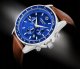 Zegarek Giewont Zegarek Męski Chronograph Sapphire Brązowo Niebieski GW3520-A5 2