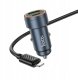 Ładowarka Hoco Ładowarka samochodowa USB A + USB C QC3.0 PD 30W + kabel USB C do Lightning Z57A czarna 1