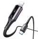 Kabel USB Joyroom Kabel S-A60 StarTalk 30W USB-C- Lightning 1,2m - czarny 4