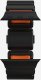 Nomad Goods Inc. Stratos Band - titanowa bransoleta do Apple Watch 49mm z FKM (black titanium, ultra orange FKM) 12