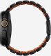 Nomad Goods Inc. Stratos Band - titanowa bransoleta do Apple Watch 49mm z FKM (black titanium, ultra orange FKM) 3