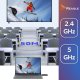 BEZPRZEWODOWY TRANSMITER HDMI NADAJNIK ODBIORNIK OBRAZU FULL HD 60Hz 50M 6