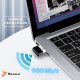 Karta sieciowa Reagle ADAPTER KARTA SIECIOWA WiFi 6 NA USB NANO Wi-Fi 900Mbps 5.8GHz WPA3 AX900 6