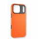 Yaxo Etui na telefon Leather Gear Slim Case MagSafe iPhone 17 Pro Magma Orange 2