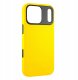 Yaxo Etui na telefon Leather Gear Slim Case MagSafe iPhone 17 Pro Max Honey Yellow 2
