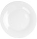 Talerze Obiadowe Płytkie Szkło Białe 6 szt. VILDE 25,5 cm Opalowe 3