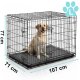 Pethaus Klatka kennelowa dla psa z legowiskiem 107 x 71 x 77 cm PH-202 EDUKAMP 10