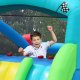 Dmuchany zamek TRIPLE SLIDE trampolina HappyHop 3 zjeżdżalnie 13