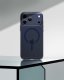 Spigen ULTRA HYBRID MAG MAGSAFE IPHONE 17 PRO CLEAR/DEEP BLUE 8