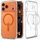 Spigen ULTRA HYBRID MAG MAGSAFE IPHONE 17 PRO MAX CLEAR/ORANGE 1