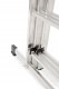 AWTools AWTOOLS DRABINA ALUMINIOWA BASIC 3x10 STOPNI 150kg 11