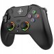 Pad Deltaco PS5 Controller wireless RGB Hall-Effect czarny 2