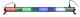 Lampa studyjna LIGHT4ME WASH BAR 240/8 IR SMD listwa oświetleniowa 240x1,5W RGB SMD5050 LED 2