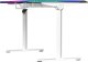Biurko Ultradesk QUEST Czarno-Białe 140 cm x 70 cm Szare nogi 12