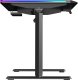 Biurko Ultradesk QUEST Czarne 140 cm x 70 cm Czarne nogi 10