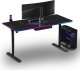 Biurko Ultradesk QUEST Czarne 140 cm x 70 cm Czarne nogi 7