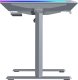 Biurko Ultradesk QUEST Szare 140 cm x 70 cm Szare nogi 11