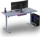 Biurko Ultradesk QUEST Szare 140 cm x 70 cm Szare nogi 7
