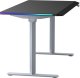Biurko Ultradesk QUEST Szaro-Czarne 140 cm x 70 cm Szare nogi 13