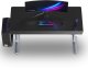 Biurko Ultradesk QUEST Szaro-Czarne 140 cm x 70 cm Szare nogi 3