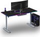 Biurko Ultradesk QUEST Szaro-Czarne 140 cm x 70 cm Szare nogi 7