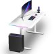 Biurko Ultradesk QUEST Białe 140 cm x 70 cm Białe nogi 5