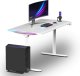 Biurko Ultradesk QUEST Białe 140 cm x 70 cm Białe nogi 6