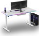 Biurko Ultradesk QUEST Białe 140 cm x 70 cm Białe nogi 7