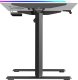 Biurko Ultradesk QUEST Czarno-Białe 140 cm x 70 cm Czarne nogi 11
