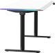 Biurko Ultradesk QUEST Czarno-Białe 140 cm x 70 cm Czarne nogi 13