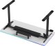 Biurko Ultradesk QUEST Czarno-Białe 140 cm x 70 cm Czarne nogi 9