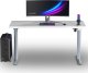 Biurko Ultradesk QUEST Biało-Szare 140 cm x 70 cm Szare nogi 4