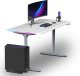 Biurko Ultradesk QUEST Biało-Szare 140 cm x 70 cm Szare nogi 6