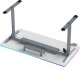Biurko Ultradesk QUEST Biało-Szare 140 cm x 70 cm Szare nogi 9