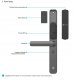 Ezviz Smart door handle CS-DL06 (WBCP) 4