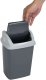 Kosz na śmieci Maul kosz na śmieci 5 l Prostokątny kosz na śmieci z plastiku, polipropylen (PP) ciemnoszary, biały 5