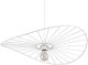 Lampa wisząca RL Light Lampa wisząca do salonu Chapeau R31451031 parasol japandi biały 1