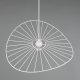 Lampa wisząca RL Light Lampa wisząca do salonu Chapeau R31451031 parasol japandi biały 9