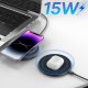 Ładowarka Wozinsky Ładowarka indukcyjna WLI-01Y 15W Qi z kablem USB-C - czarny 11