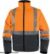 Delta Plus FAST BLUZA SOFTSHELL Z poliesteru i elastanu, 3 warstwy laminowane - żółty fluorescencyjny-szary 2XL 3
